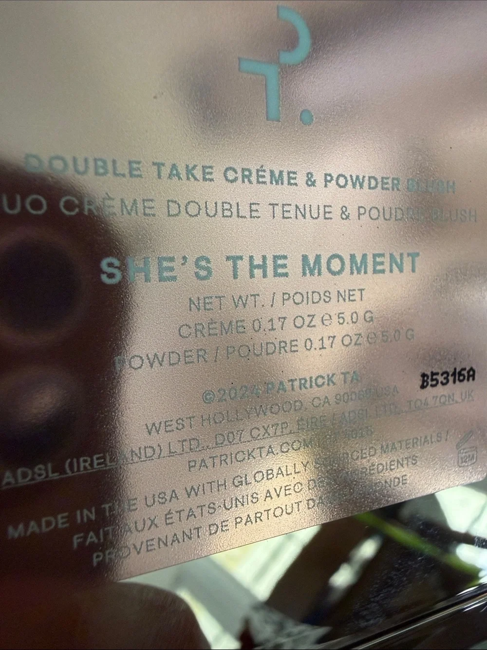 Patrick Ta Dual Blush Duo — she’s the moment